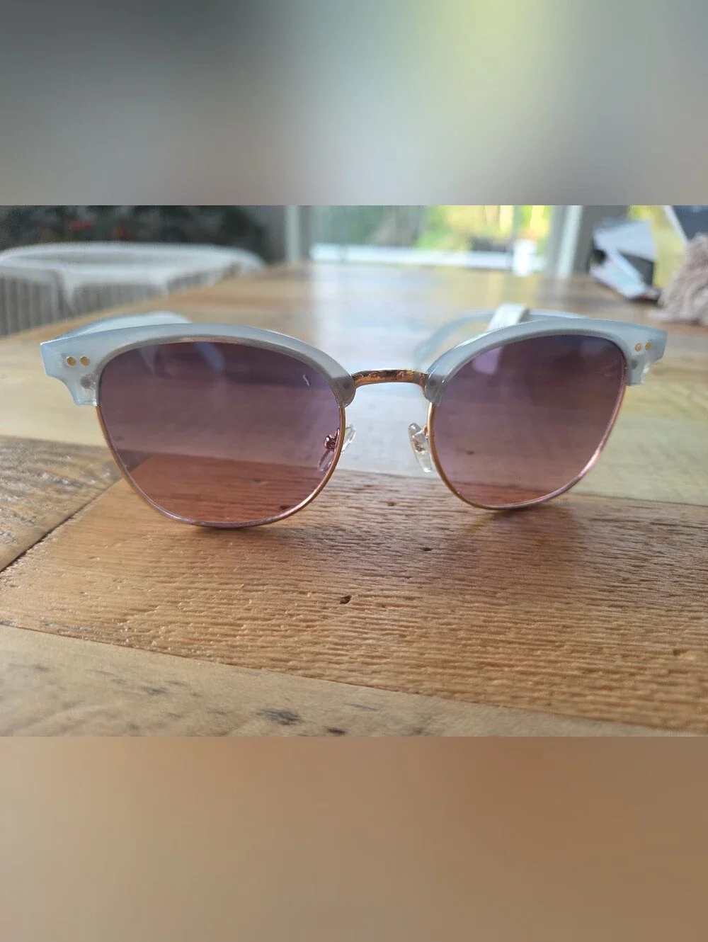 Lot Of Three Francescas‎ Women's Sunglasses - Pink, Blue, Rose Gold